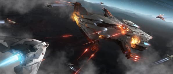 Escorte et couverture de la division Sentinel dans Star Citizen