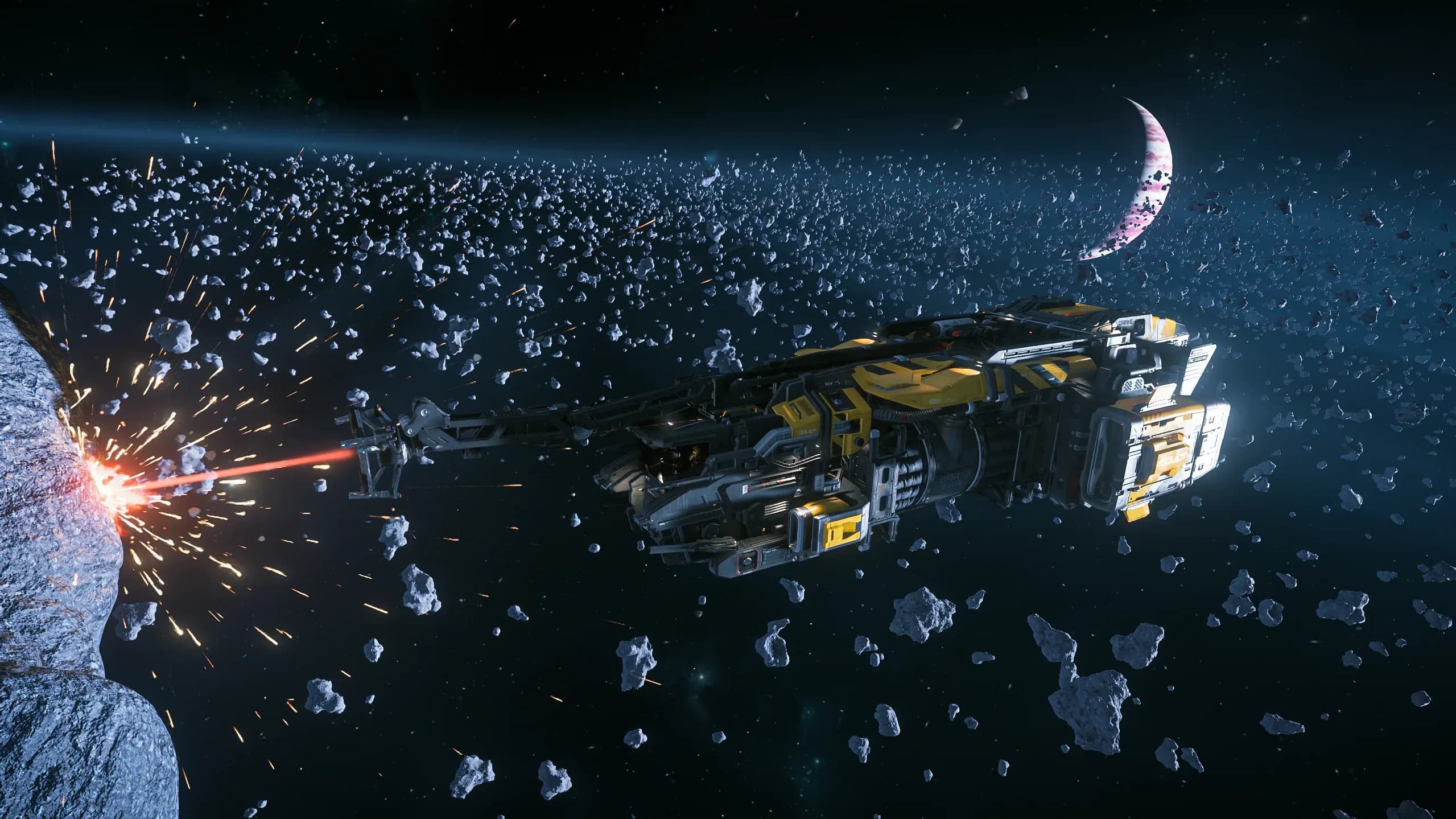 Extraction et collecte par la division Foundry dans Star Citizen
