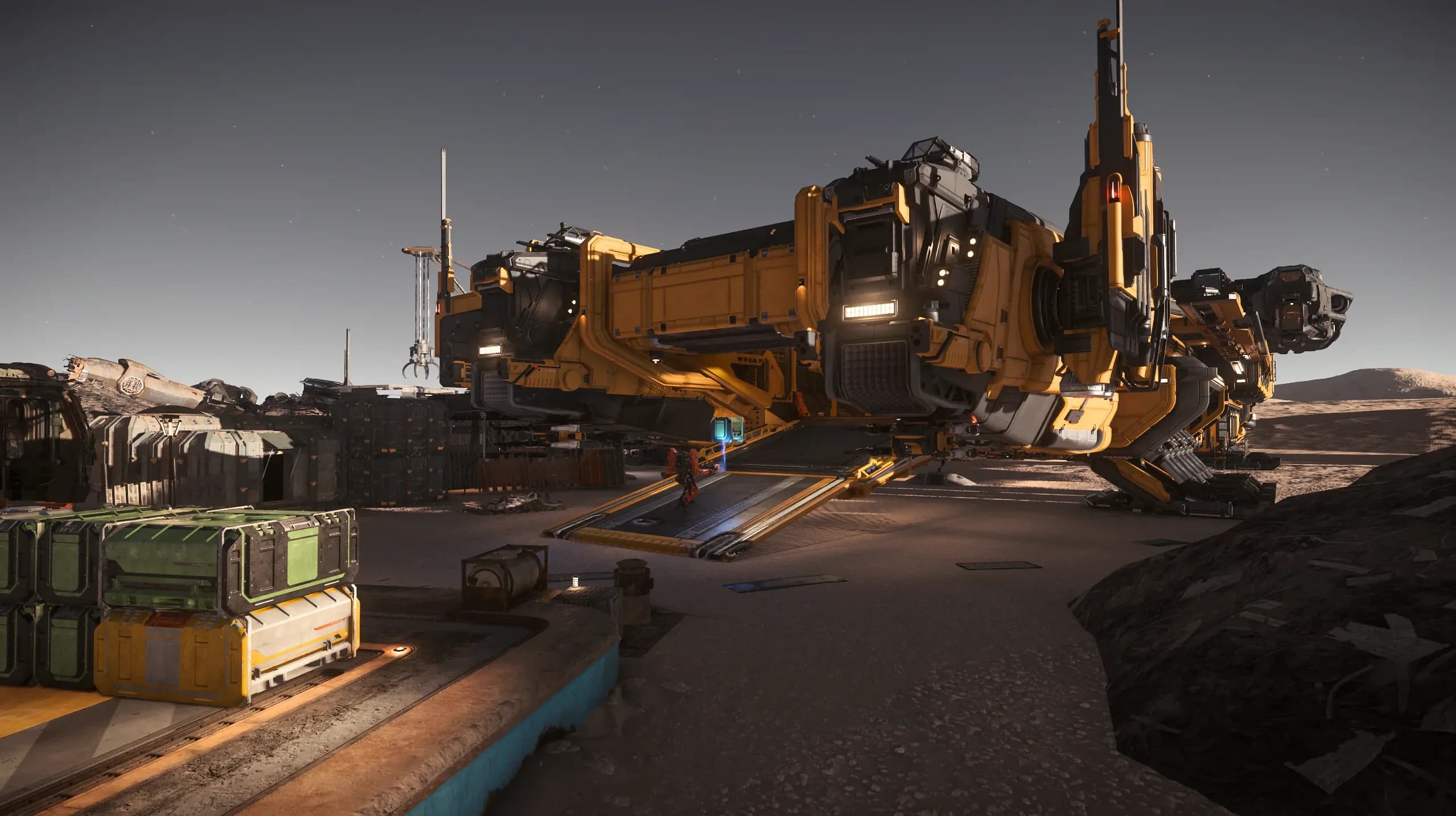 Activité industrielle dans Star Citizen