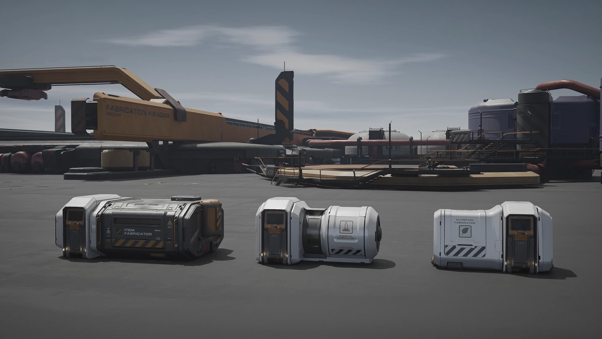 Fabrication et assemblage par la division Bastion dans Star Citizen
