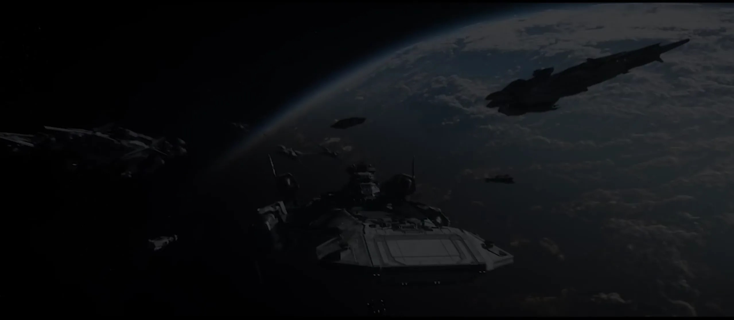 Flotte HAVEN en opération autour d’une planète